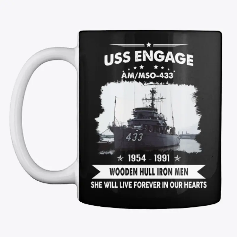 USS ENGAGE AM/MSO-433 MEMORIES